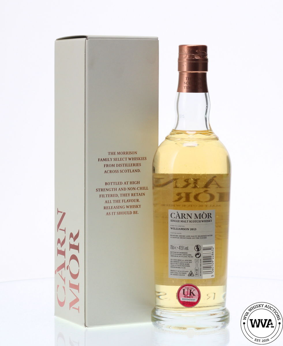 WILLIAMSON (LAPHROAIG) 8 YEAR OLD 2013 CARN MOR