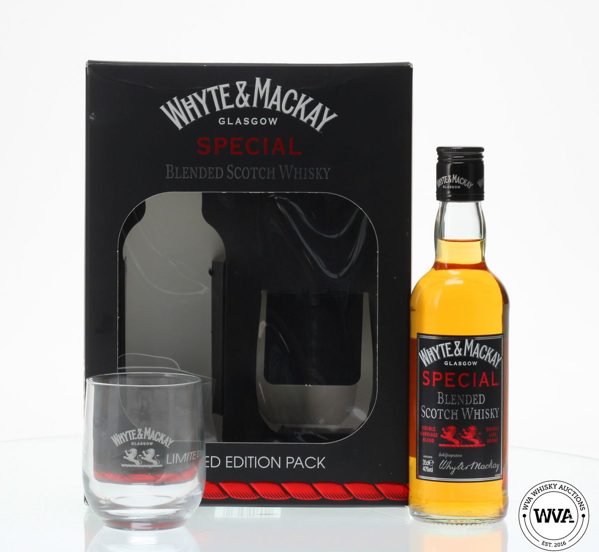 WHYTE AND MACKAY WHISKY PACK 35CL