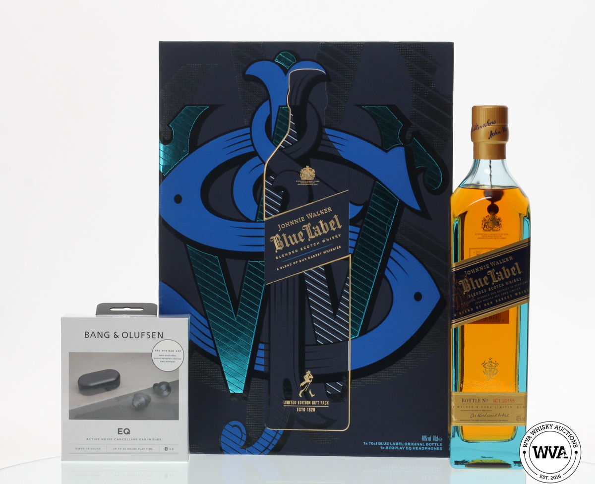 JOHNNIE WALKER BLUE LABEL WITH BANG & OLUFSEN EARPHONES GIFT SET