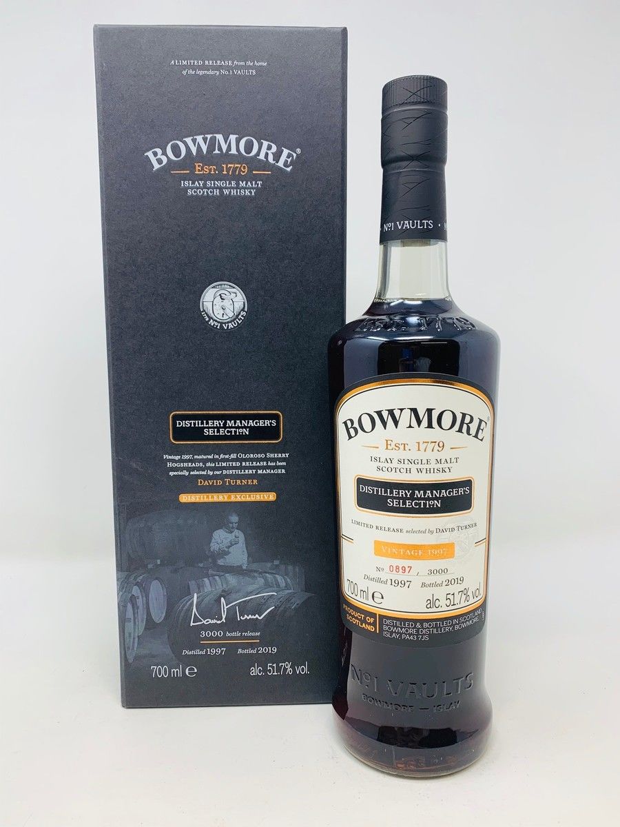 BOWMORE DISTILLERY MANAGERS SELECTION 1997