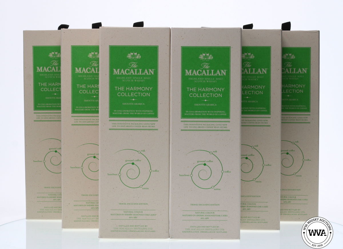 MACALLAN - THE HARMONY COLLECTION - SMOOTH ARABICA TRAVEL RETAIL  X 6
