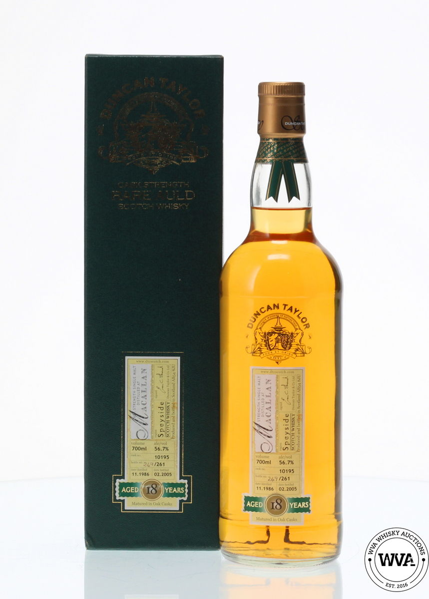MACALLAN 1986 18 YEAR OLD #10195 DUNCAN TAYLOR