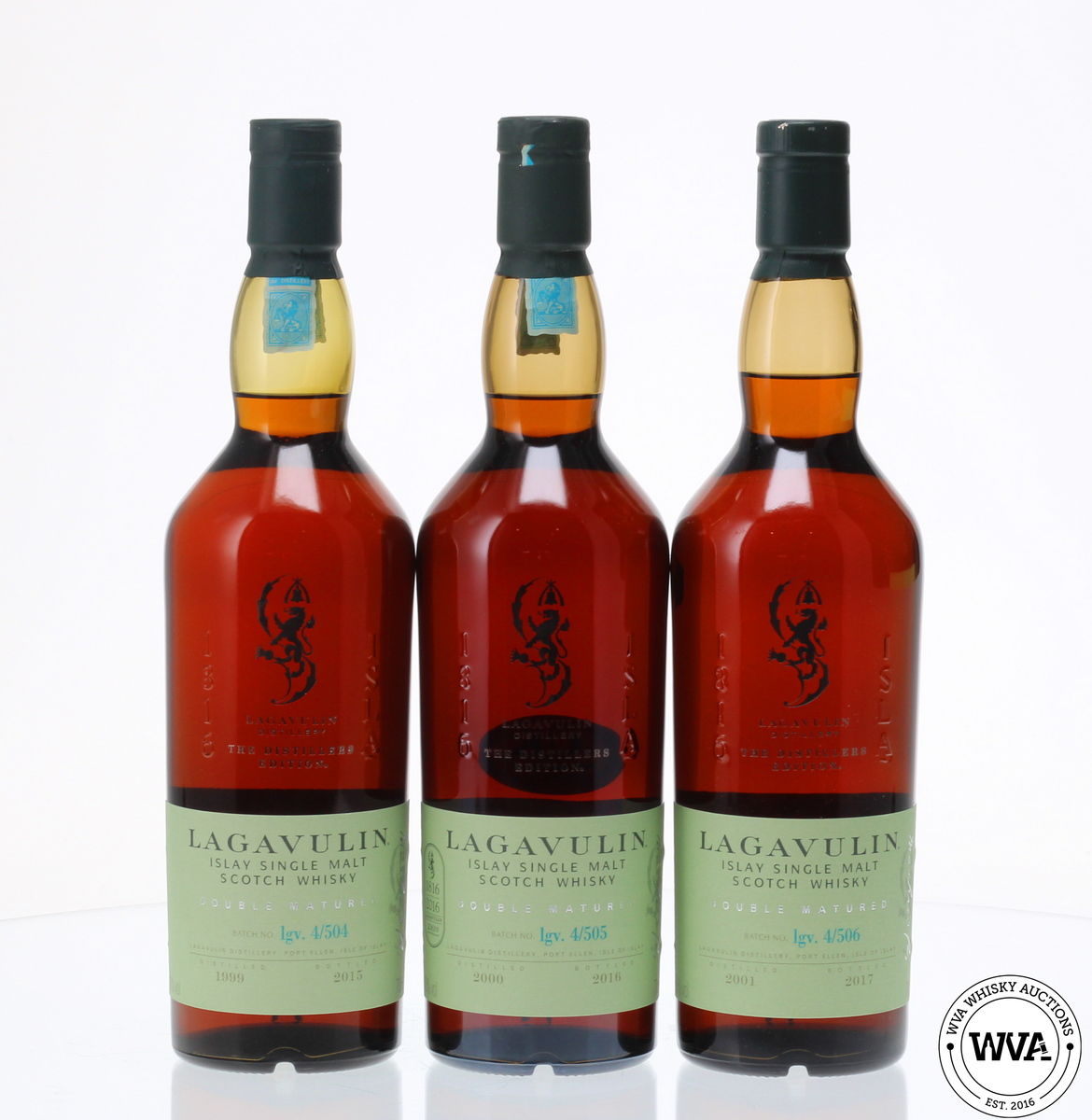 LAGAVULIN 1999/2000 & 2001 DISTILLERS EDITIONS