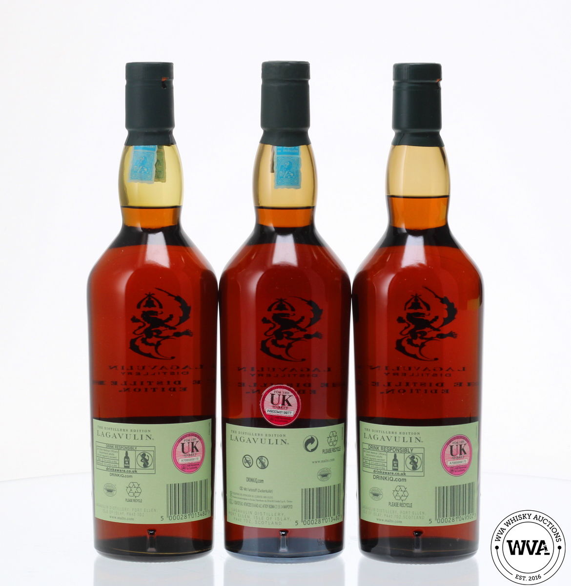 LAGAVULIN 1999/2000 & 2001 DISTILLERS EDITIONS