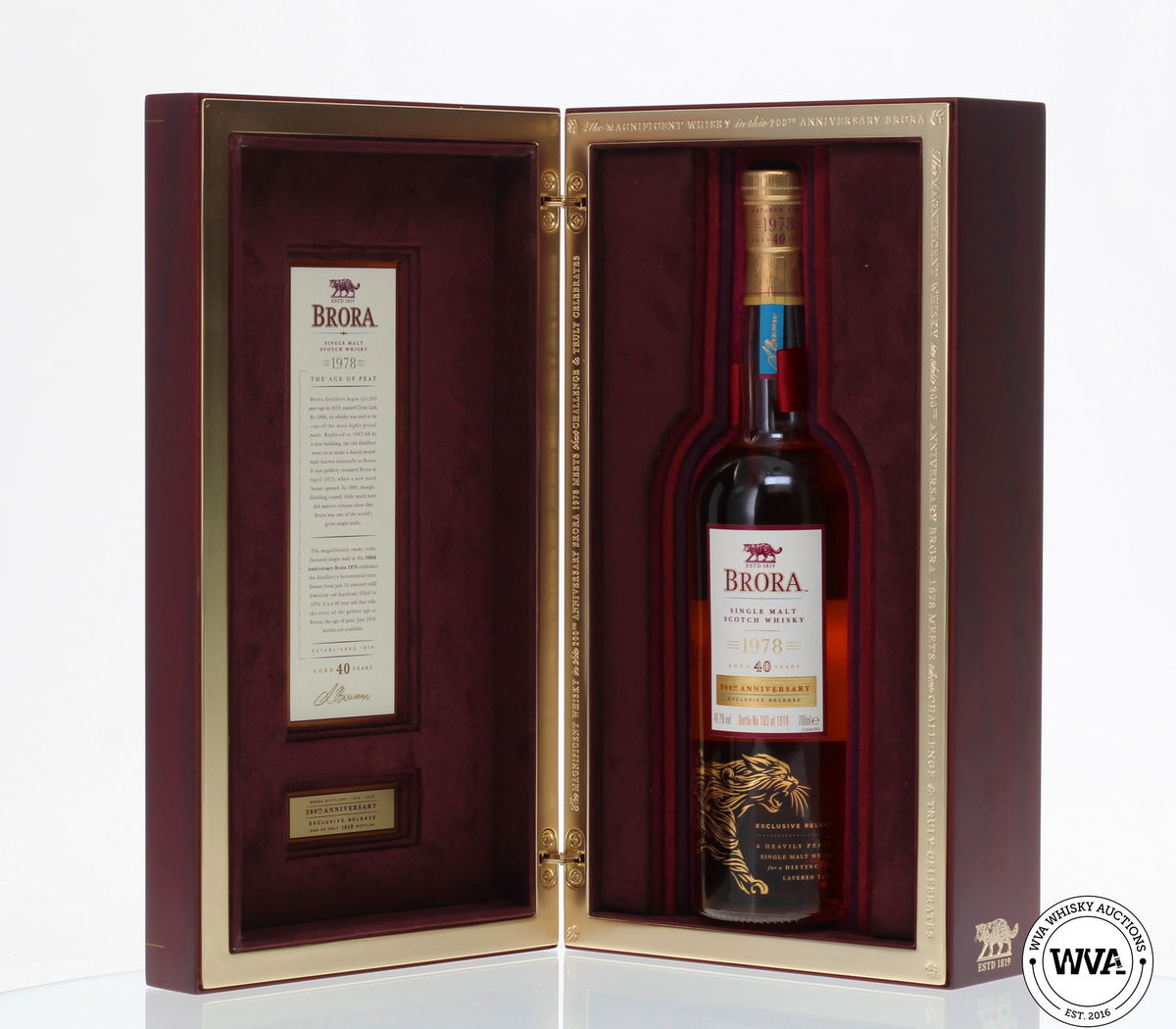 BRORA 1978 40 YEAR OLD - 200TH ANNIVERSARY