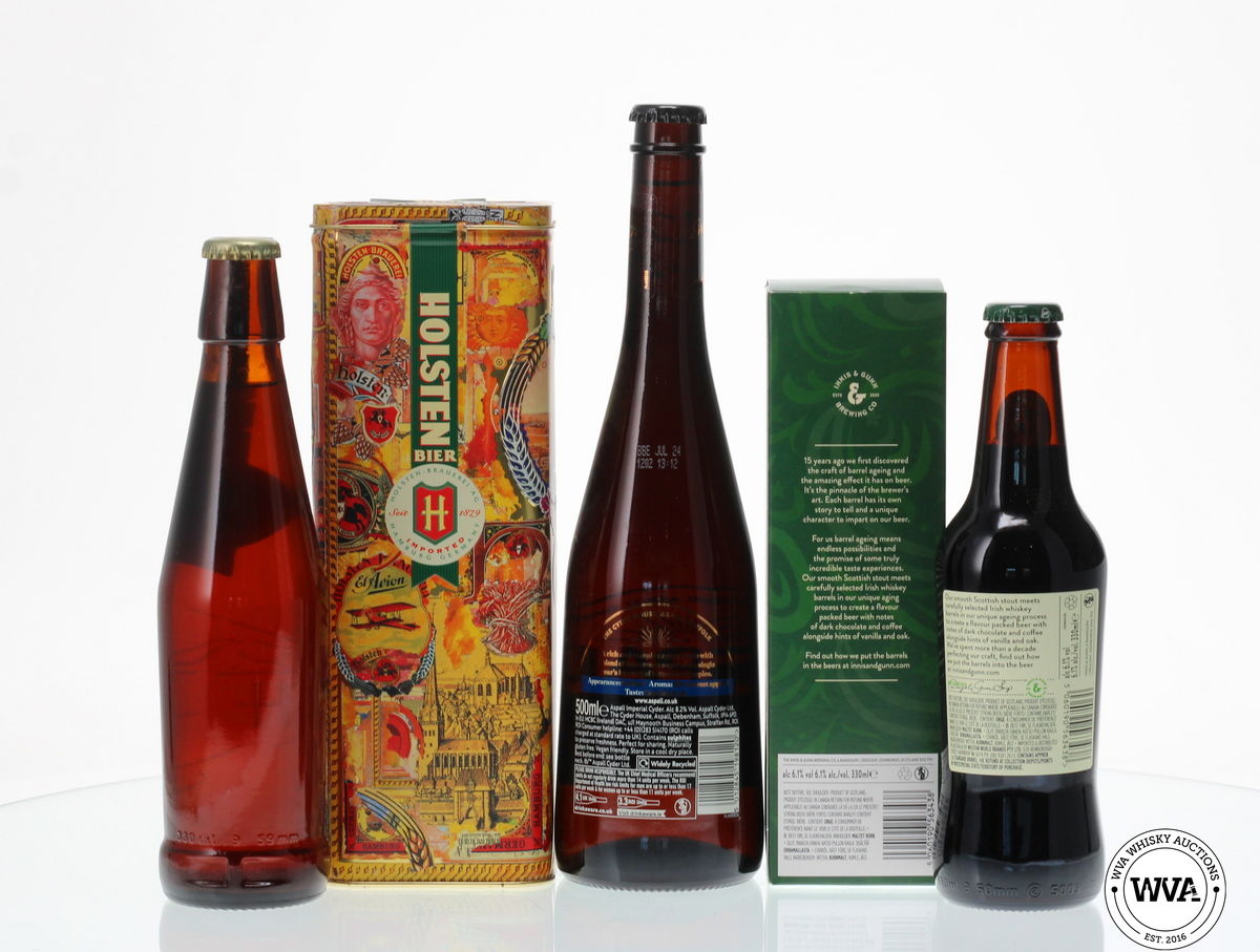 STOUT, BEER AND CIDER BOTTLES