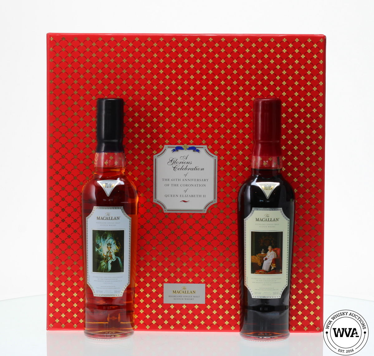 MACALLAN 60TH ANNIVERSARY OF THE CORONATION 2 X 35CL