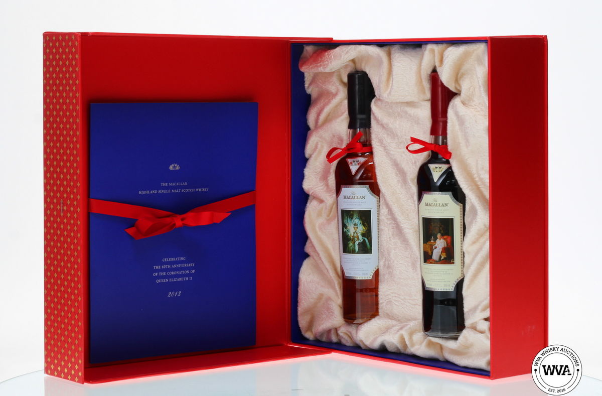 MACALLAN 60TH ANNIVERSARY OF THE CORONATION 2 X 35CL