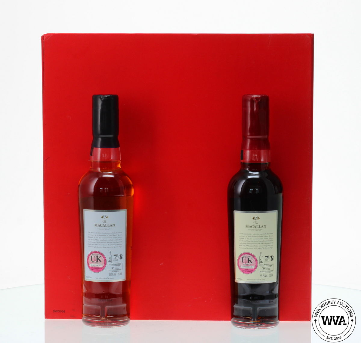 MACALLAN 60TH ANNIVERSARY OF THE CORONATION 2 X 35CL
