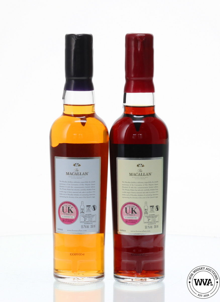MACALLAN 60TH ANNIVERSARY OF THE CORONATION 2 X 35CL