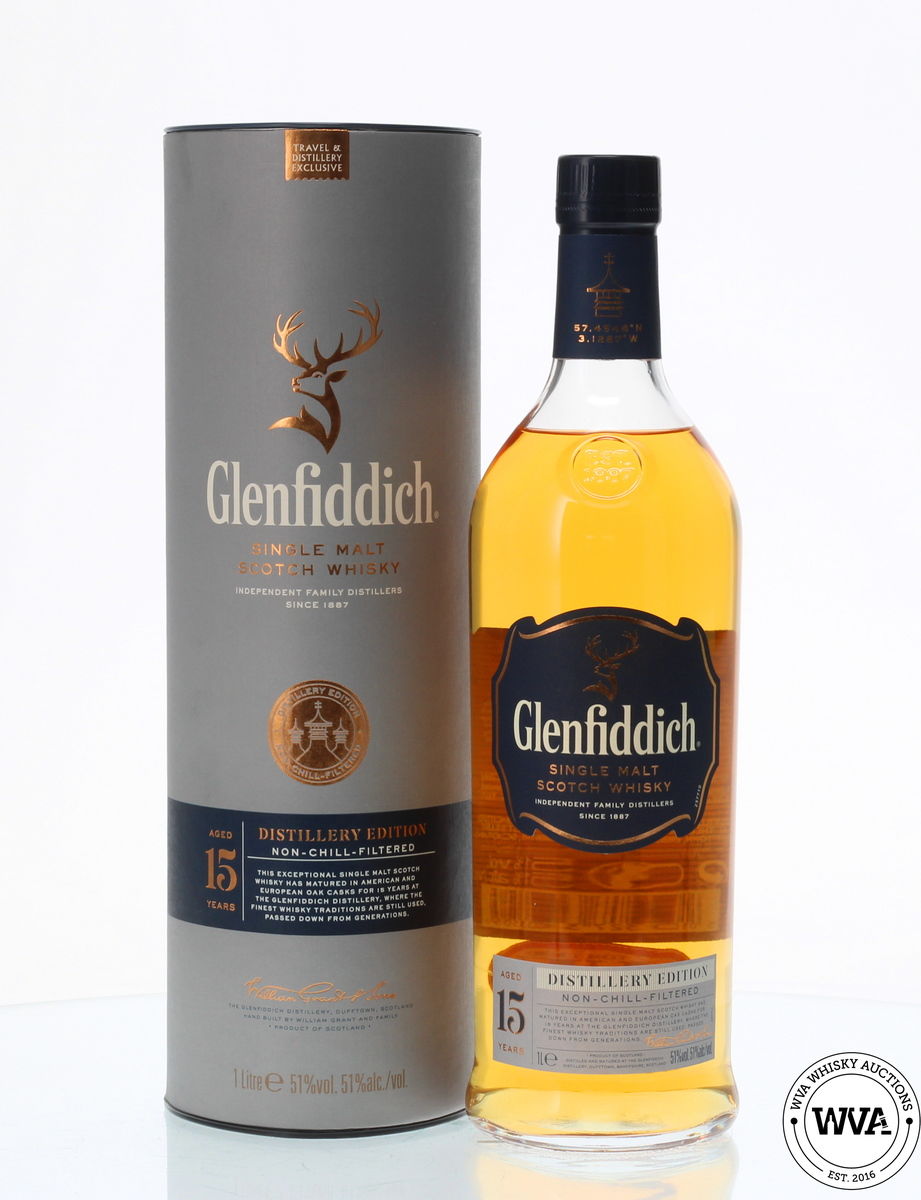 GLENFIDDICH 15 YEAR OLD - TRAVEL & DISTILLERY EXCLUSIVE