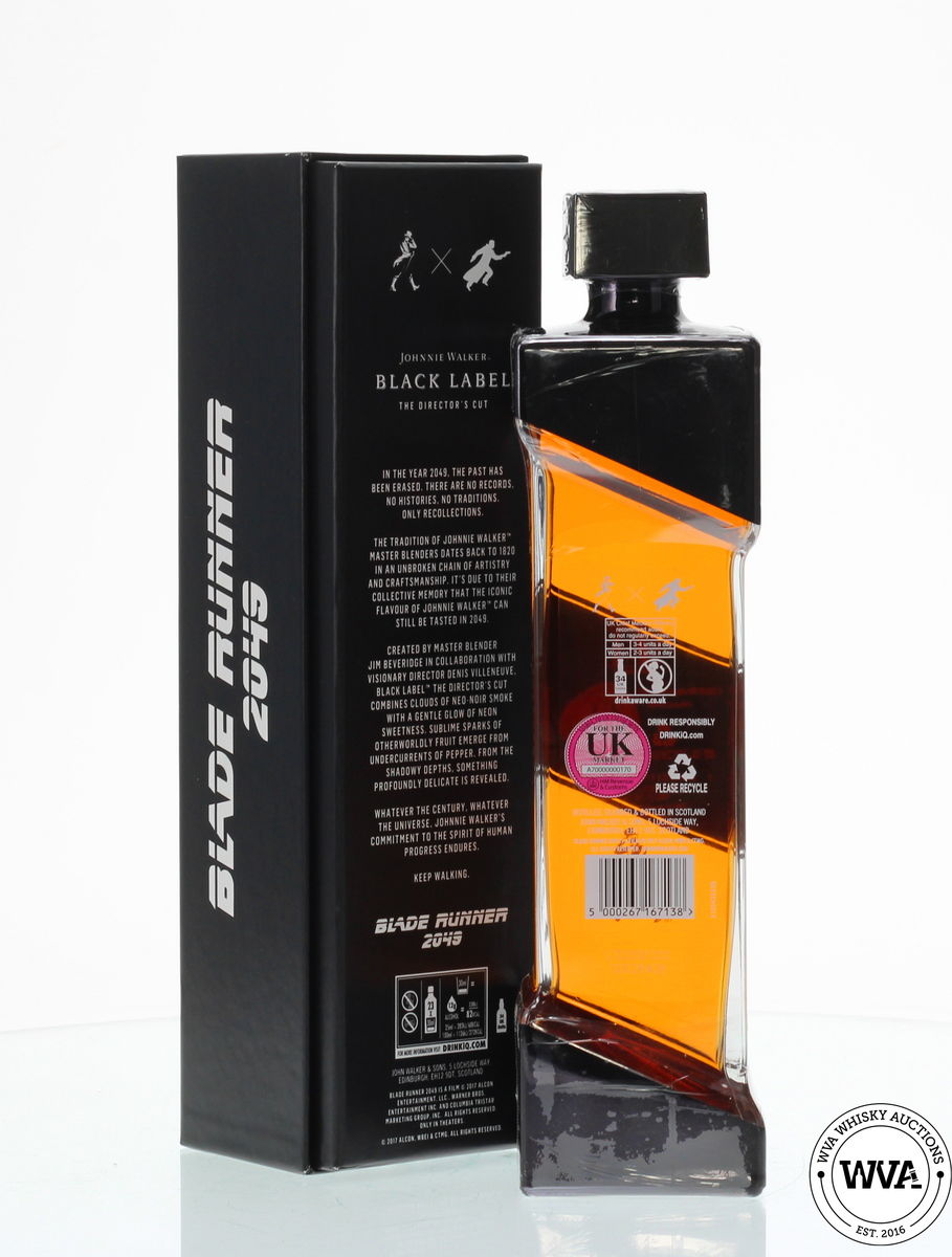 JOHNNIE WALKER BLACK LABEL - DIRECTORS CUT BLADE RUNNER 2049