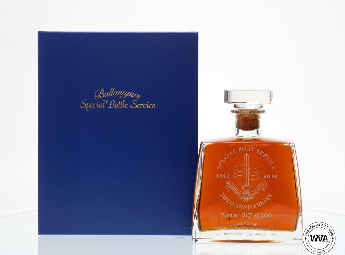 SPRINGBANK 1995 SINGLE CASK 18 YEAR OLD - SBS OPERATION CHARRIOT 70TH ANNIVERSARY 