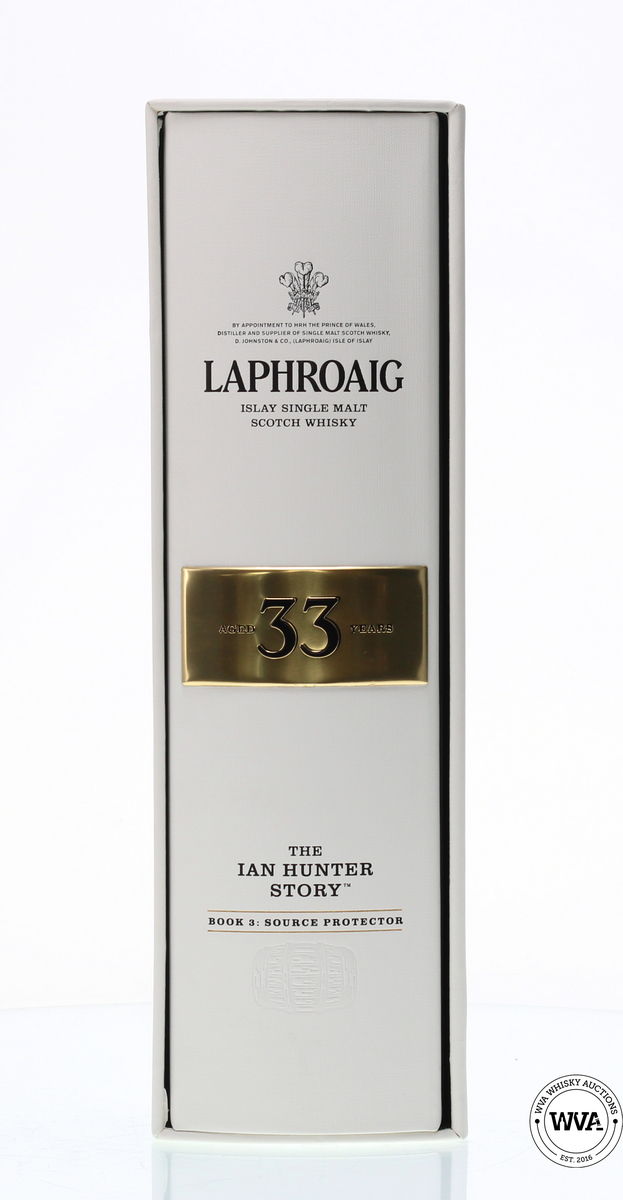 LAPHROAIG 33 YEAR OLD - THE IAN HUNTER STORY BOOK 3 SOURCE PROTECTOR