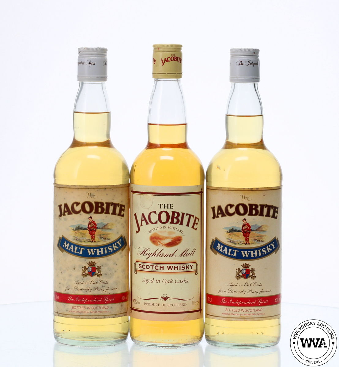JACOBITE WHISKY (3x70cl)