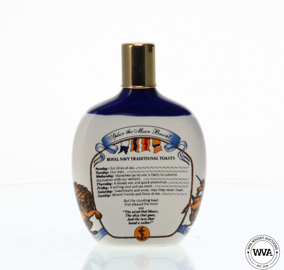 BRITISH NAVY PUSSERS RUM DECANTER (20cl)