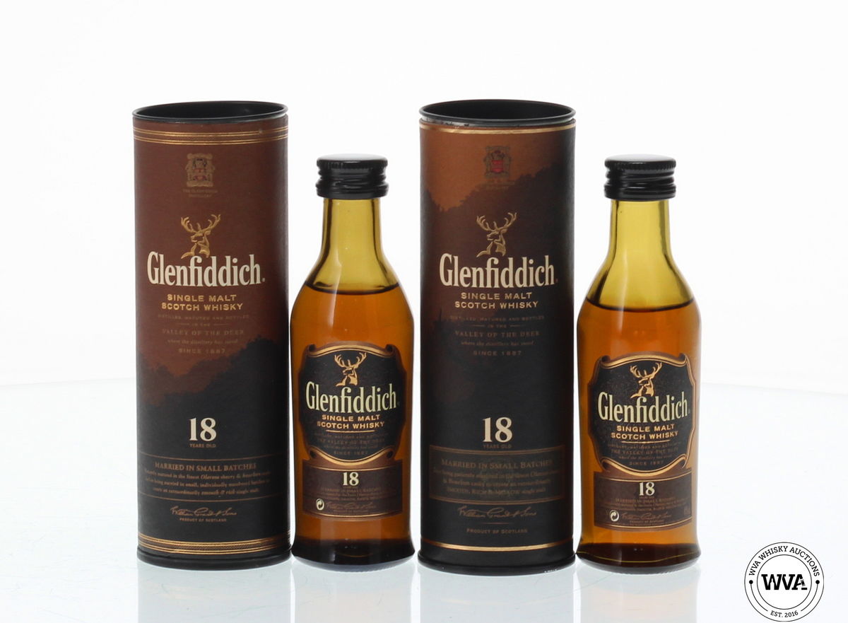 GLENFIDDICH 18 YEAR OLD MINIATURES