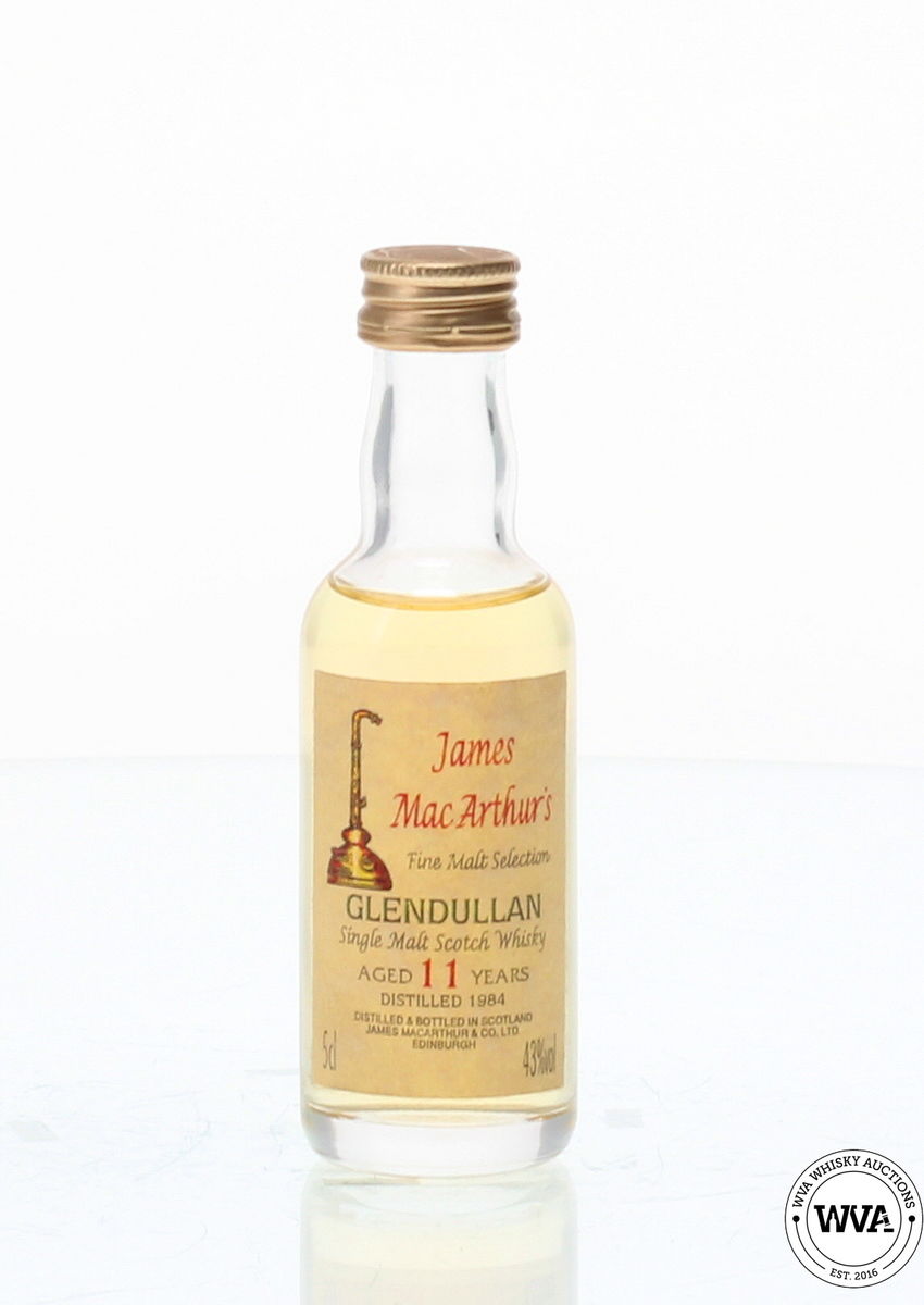 GLENDULLAN 1984 11 YEAR OLD JAMES MACARTHUR MINIATURE