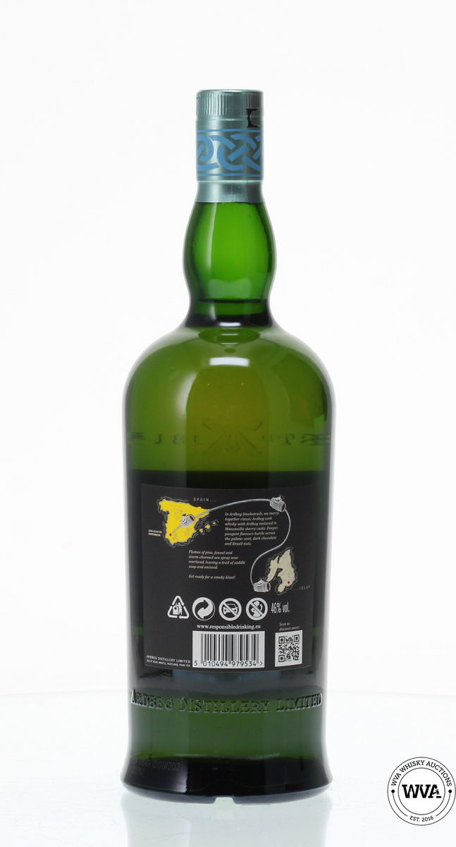 ARDBEG SMOKETRAILS (MANZANILLA EDITION) TRAVELLER'S EXCLUSIVE (1 LITRE)