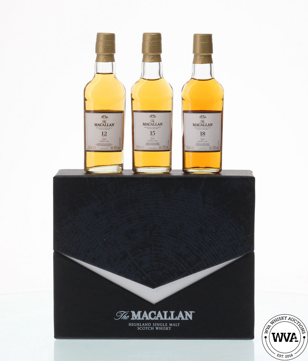 MACALLAN DOUBLE CASK TASTING MINIATURE SET (3x5cl)