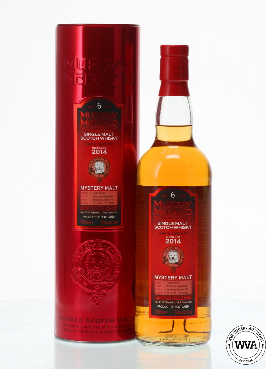 SAFE HAVEN MYSTERY MALT 6 YEAR OLD 2014 MURRAY MCDAVID 
