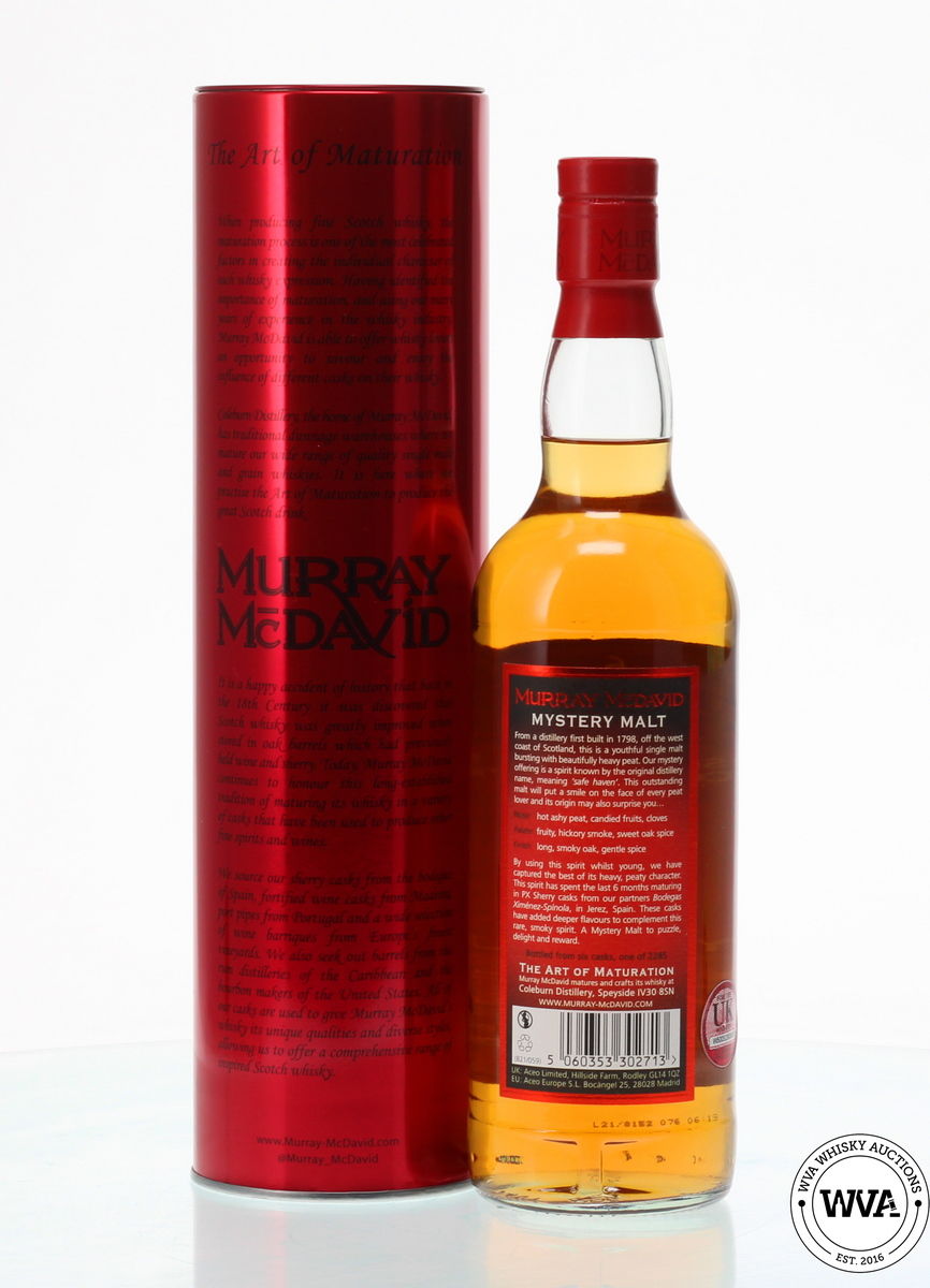 SAFE HAVEN MYSTERY MALT 6 YEAR OLD 2014 MURRAY MCDAVID 