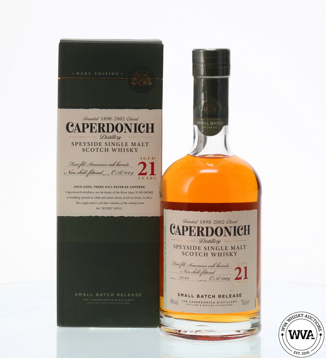 CAPERDONICH 21 YEAR OLD - SMALL BATCH RELEASE