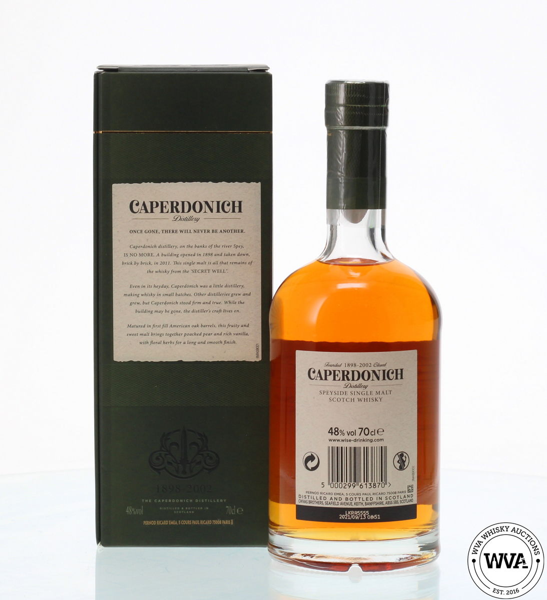 CAPERDONICH 21 YEAR OLD - SMALL BATCH RELEASE
