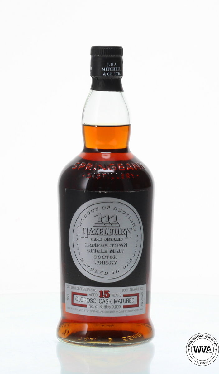 HAZELBURN 15 YEAR OLD - OLOROSO CASK (2022)