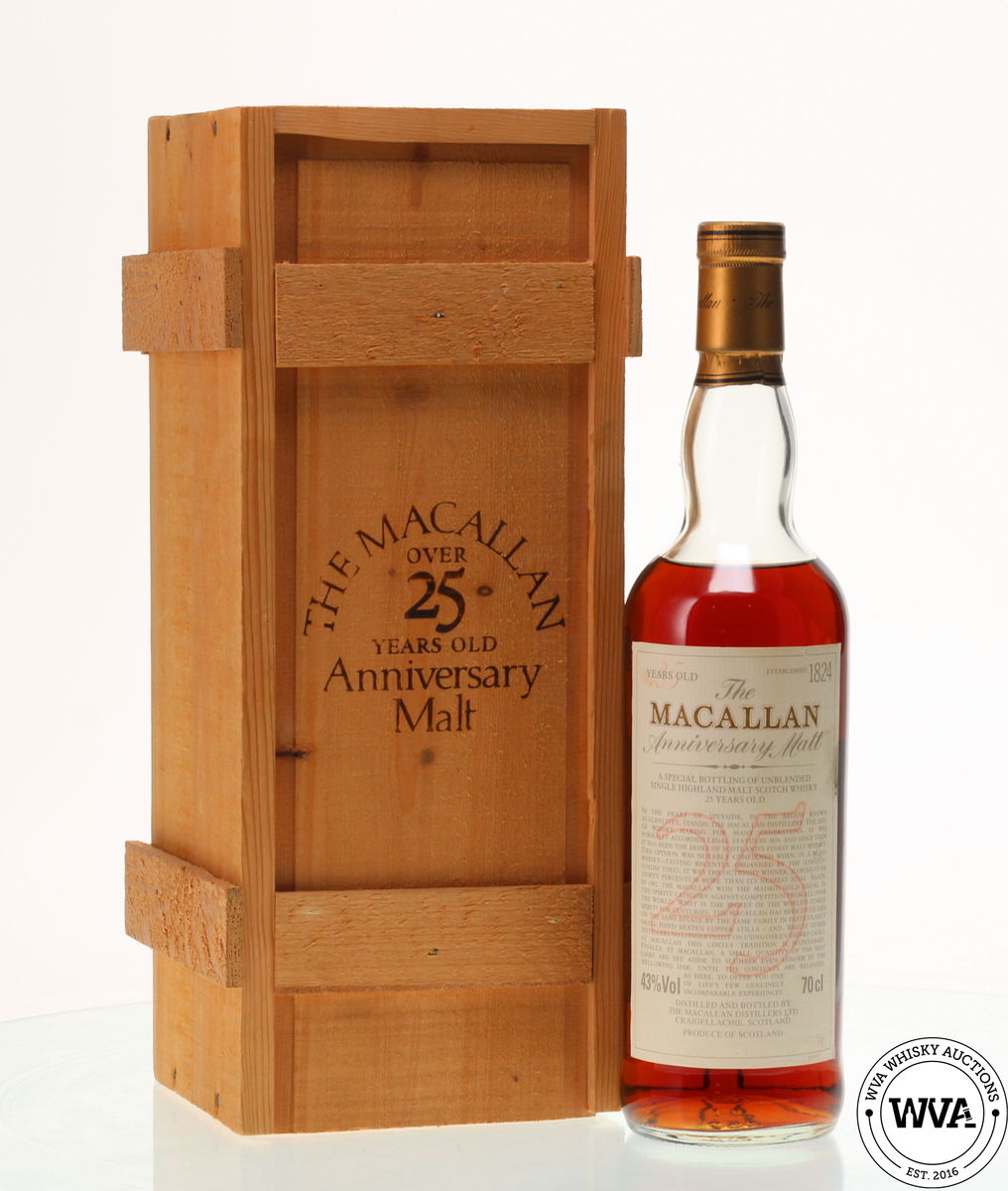 MACALLAN 25 YEAR OLD ANNIVERSARY MALT