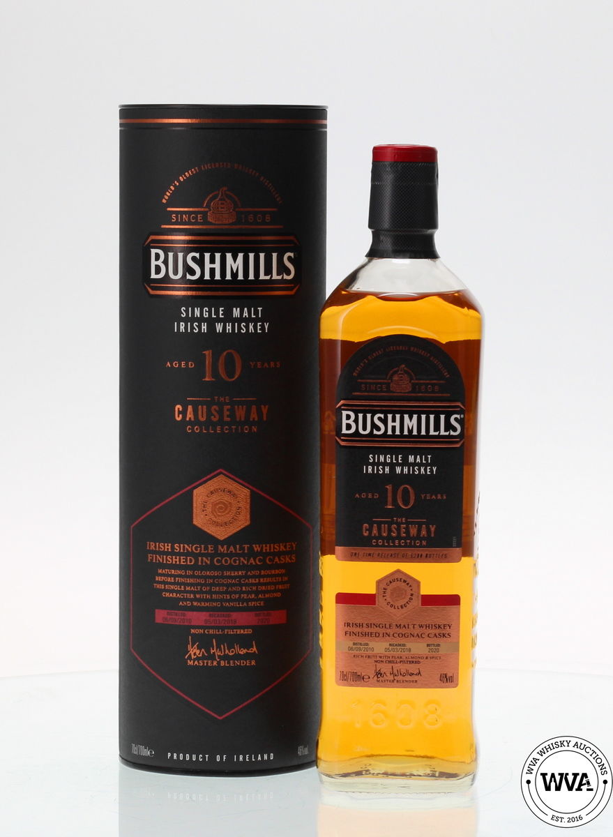 BUSHMILLS 10 YEAR OLD  - THE CAUSEWAY COLLECTION