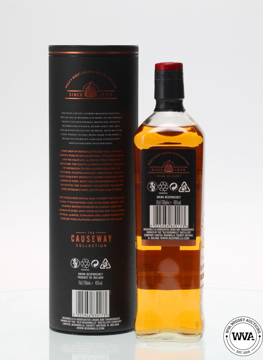 BUSHMILLS 10 YEAR OLD  - THE CAUSEWAY COLLECTION