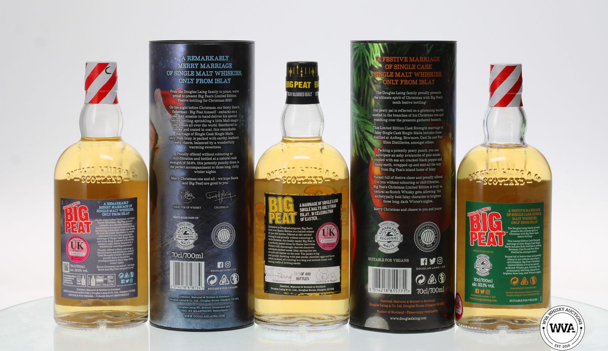 BIG PEAT SET (3x70cl)