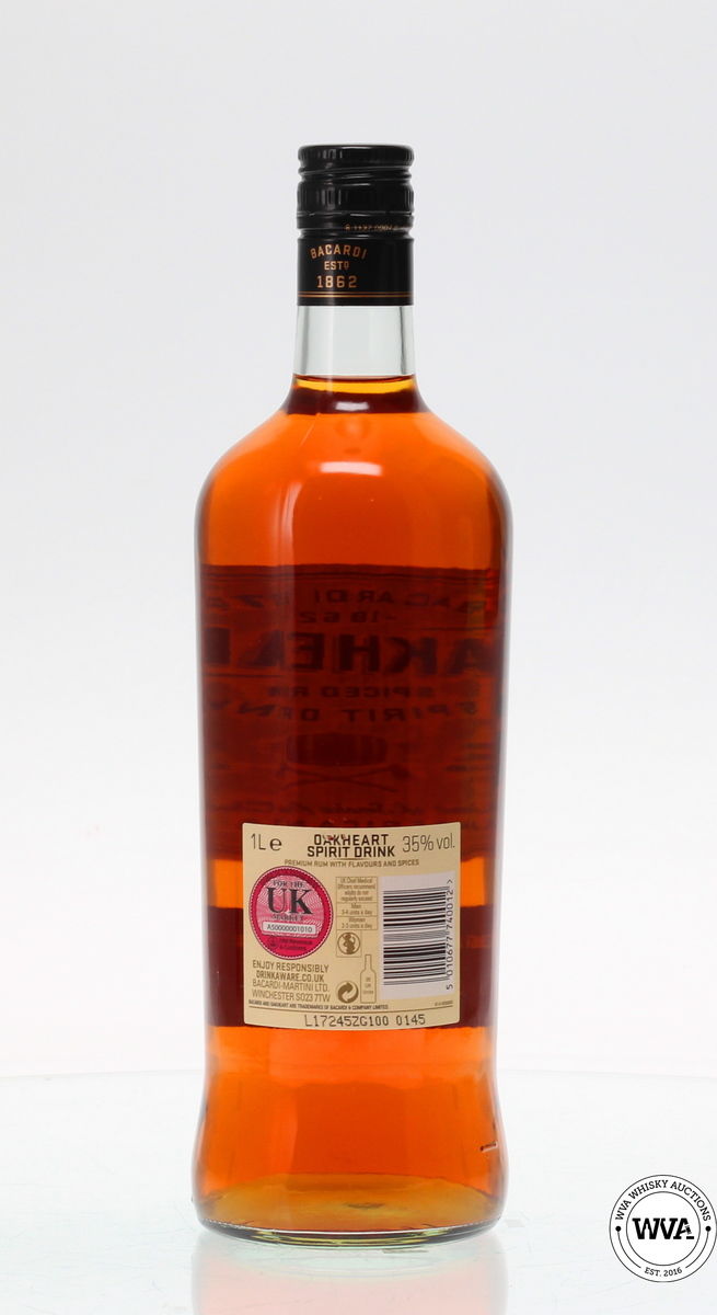 OAKHEART SPICED RUM