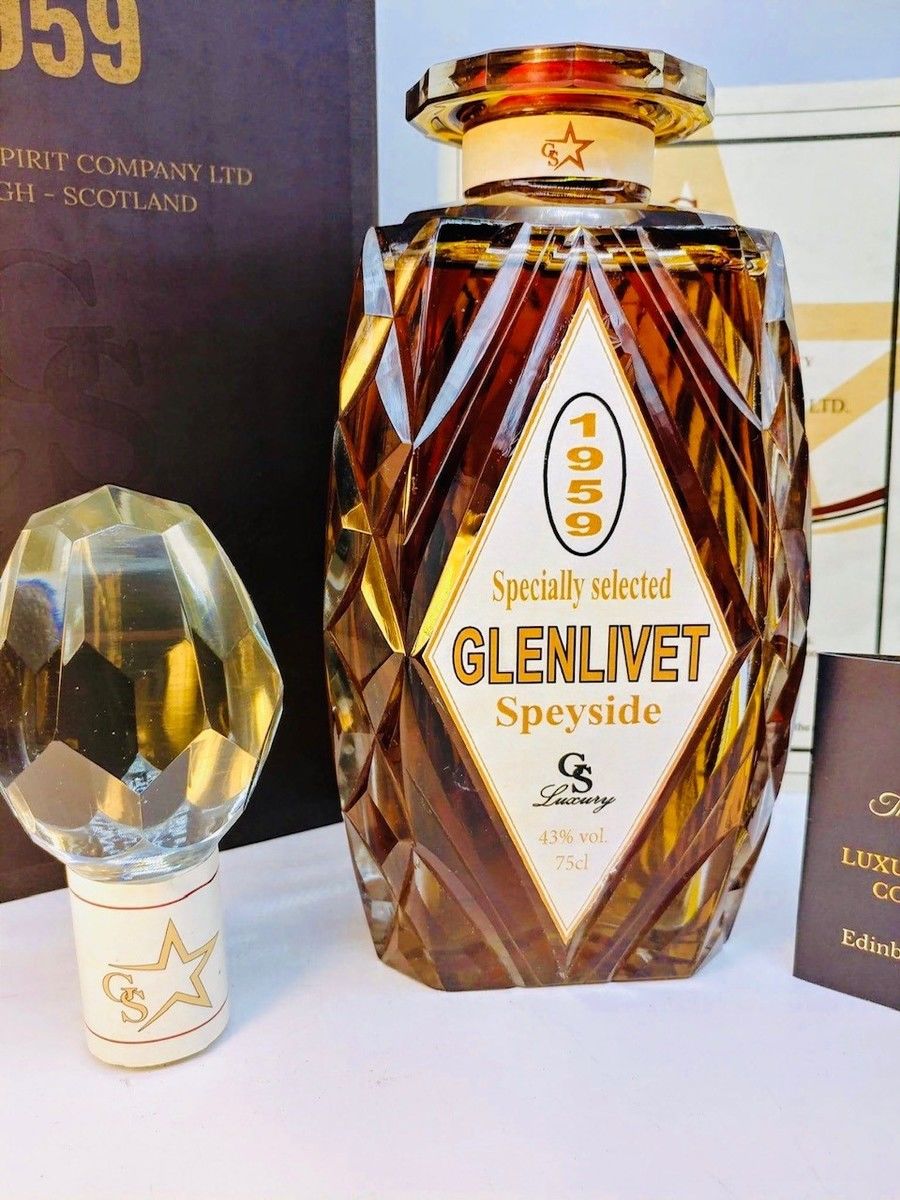 DECANTER GLENLIVET 1959