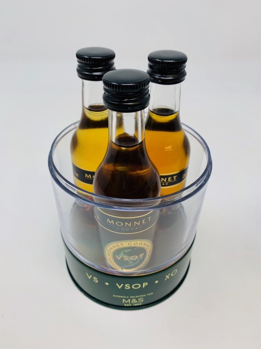 MONNET COGNAC MINIATURE SELECTION X 3 VS-VSOP-XO