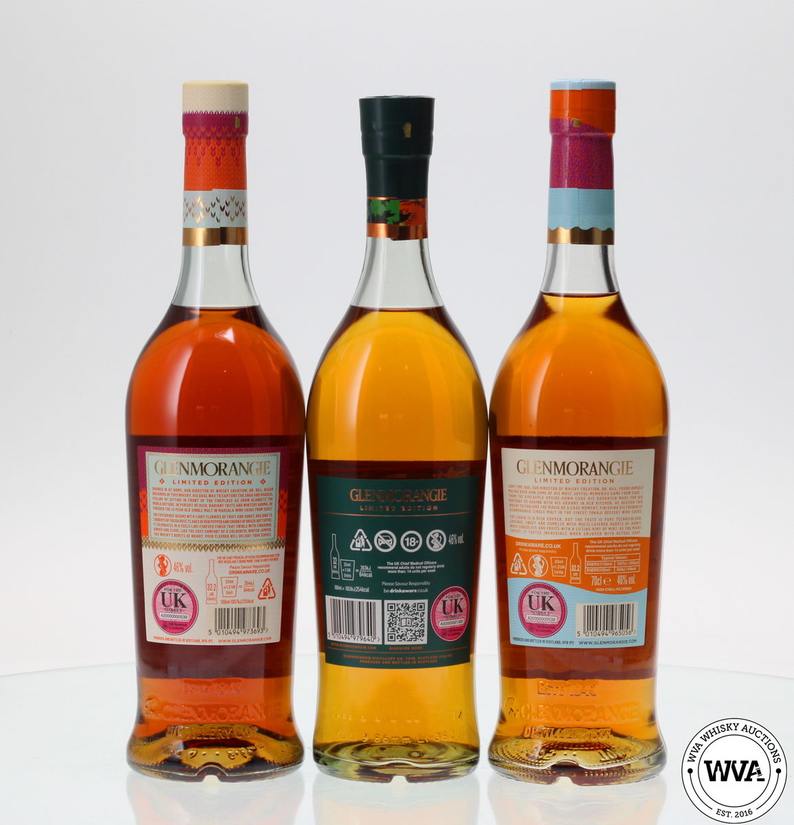 GLENMORANGIE SCOTCH WHISKY SET (3x70cl)