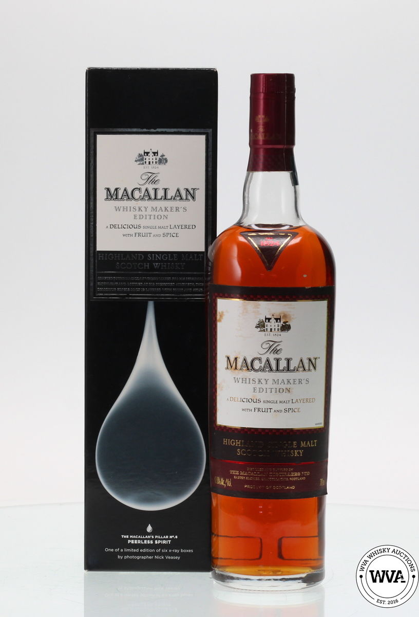 MACALLAN WHISKY MAKER'S EDITION - NICK VEASEY SIX PILLARS - PEERLESS SPIRIT