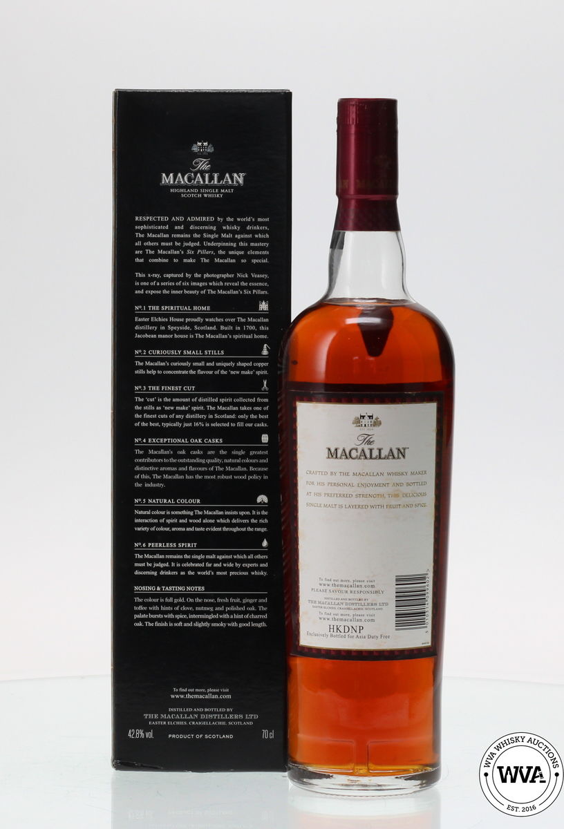 MACALLAN WHISKY MAKER'S EDITION - NICK VEASEY SIX PILLARS - PEERLESS SPIRIT
