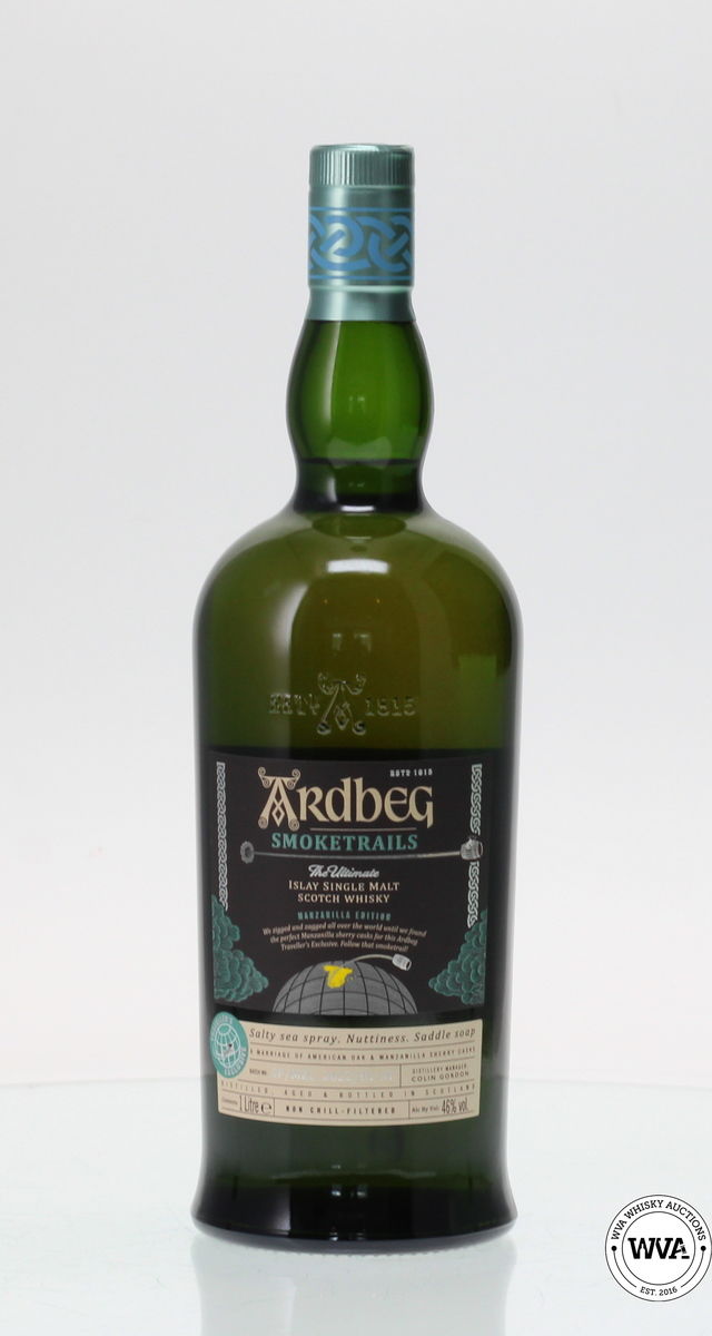 ARDBEG SMOKETRAILS (MANZANILLA EDITION) TRAVELLER'S EXCLUSIVE (1 LITRE)