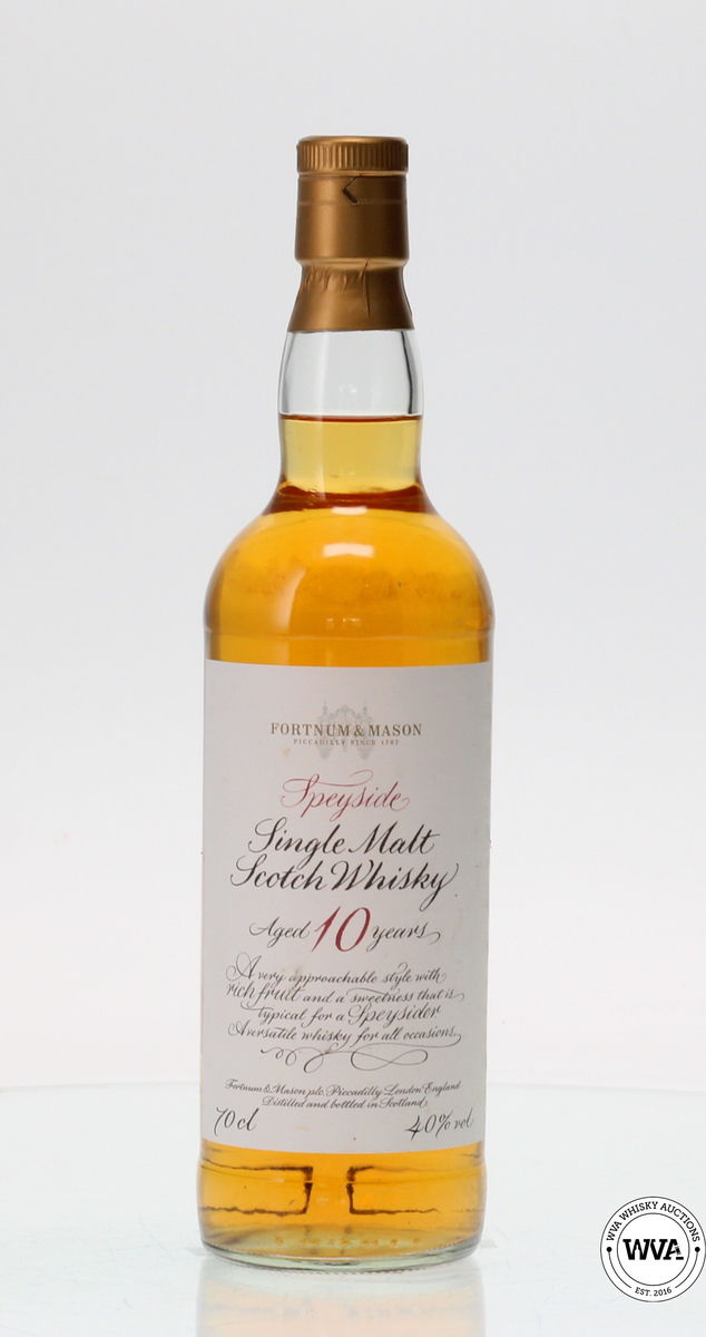 SPEYSIDE 10 YEAR OLD SINGLE MALT - FORTNUM & MASON