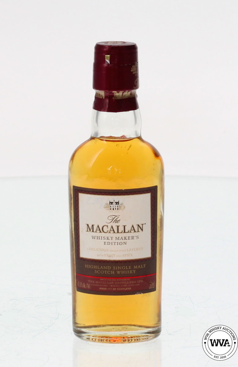 MACALLAN WHISKY MAKERS EDITION MINIATURE