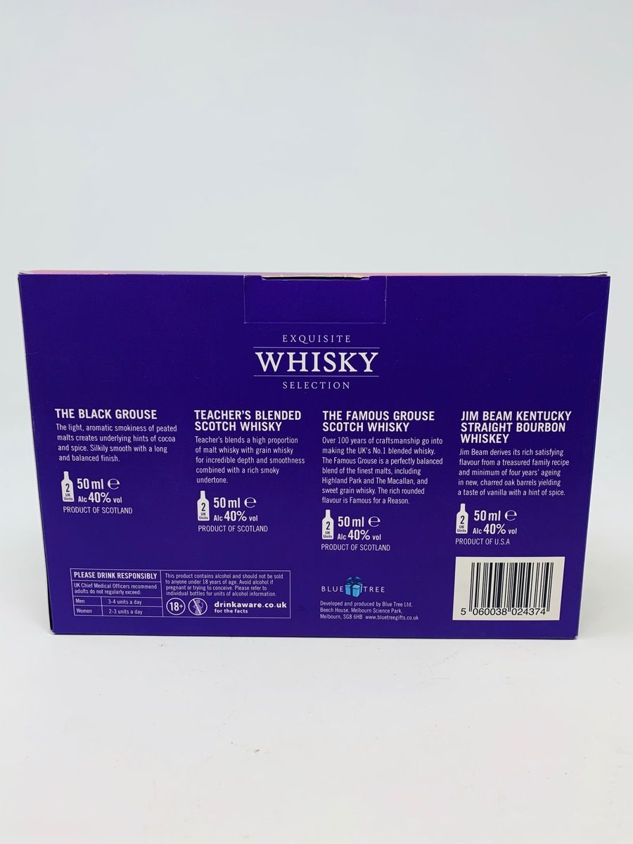 EXQUISITE WHISKY SELECTION