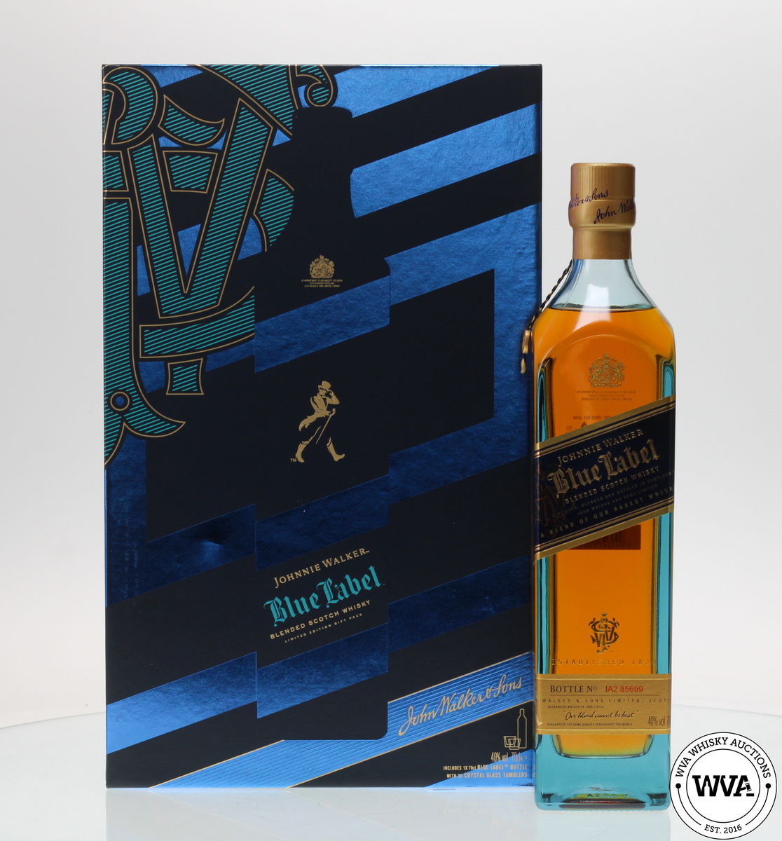 JOHNNIE WALKER BLUE LABEL LIMITED EDITION GIFT SET (NO GLASSES)