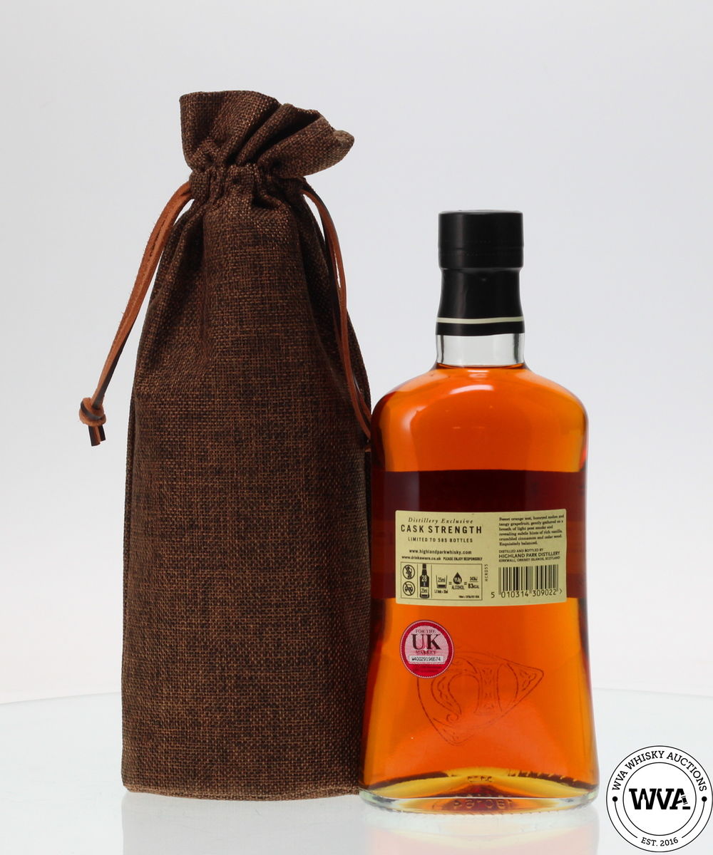 HIGHLAND PARK 15 YEAR OLD CASK STRENGTH #4451