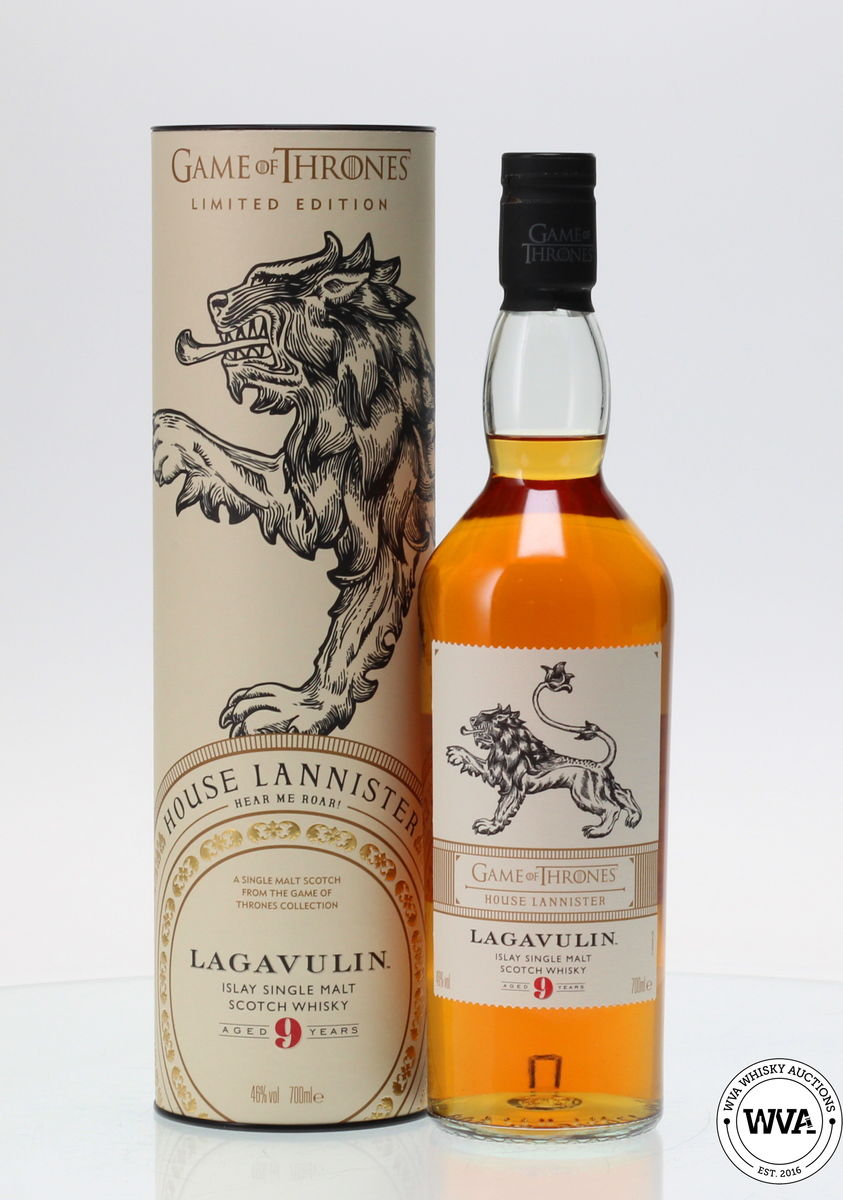 LAGAVULIN 9 YEAR OLD GAME OF THRONES HOUSE LANNISTER