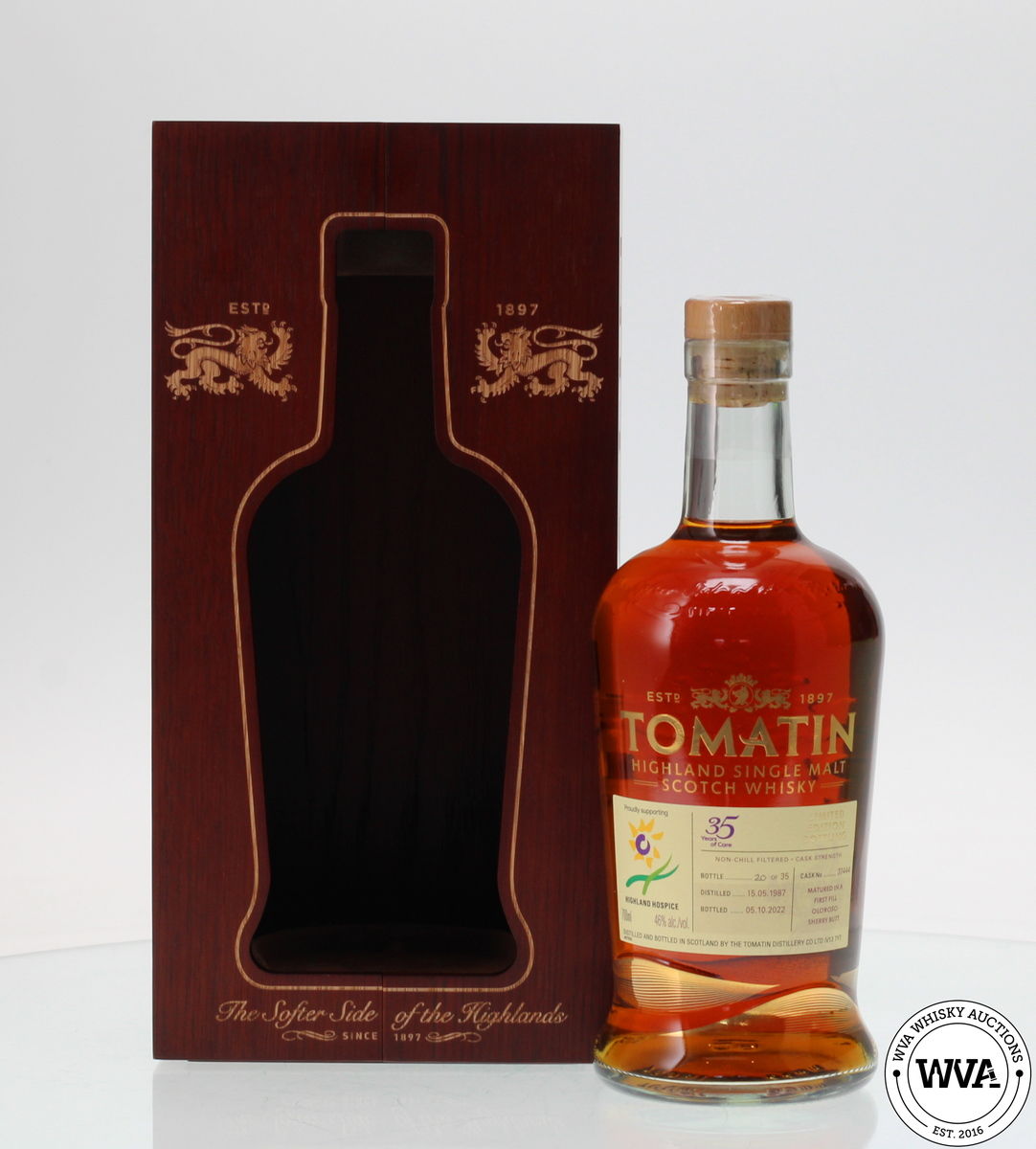 TOMATIN 35 YEAR OLD 1987 - HIGHLAND HOSPICE