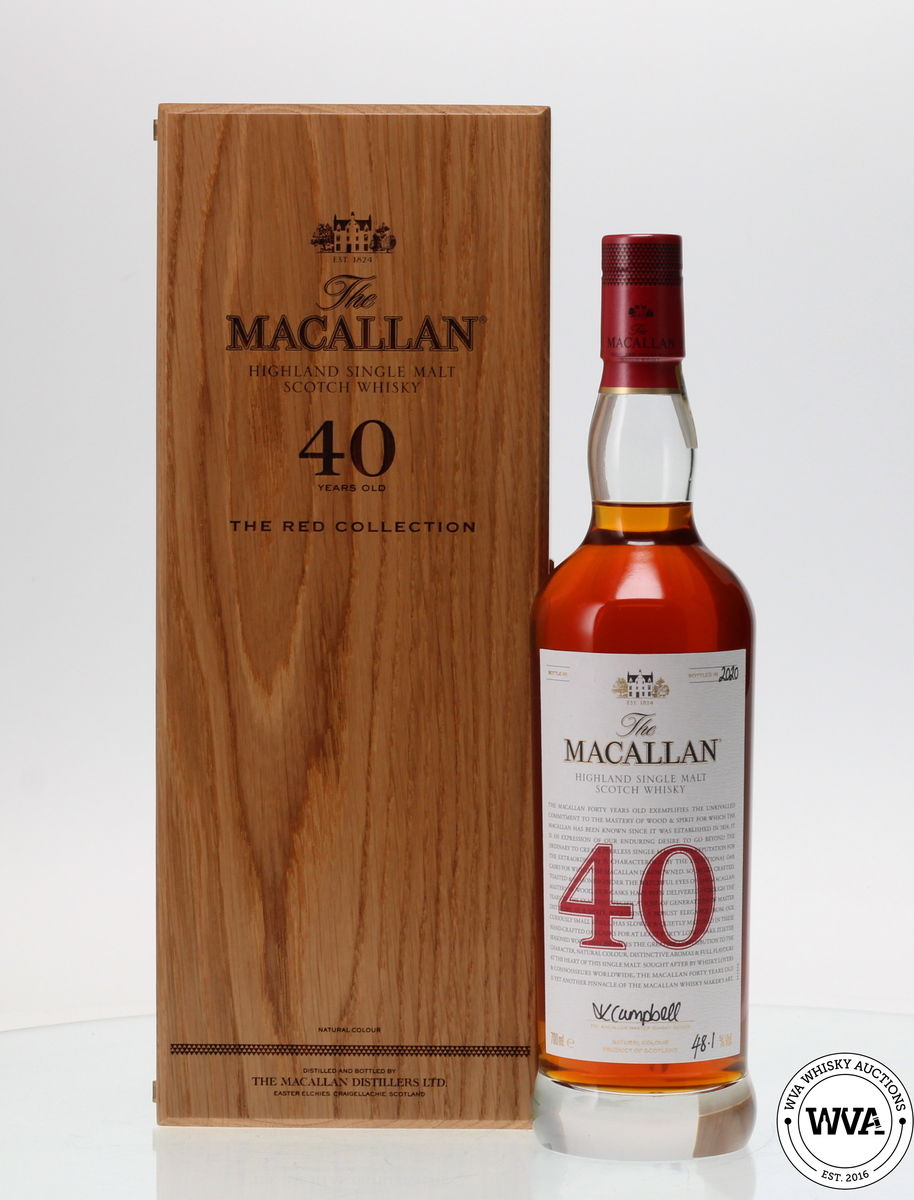 MACALLAN 40 YEAR OLD - THE RED COLLECTION