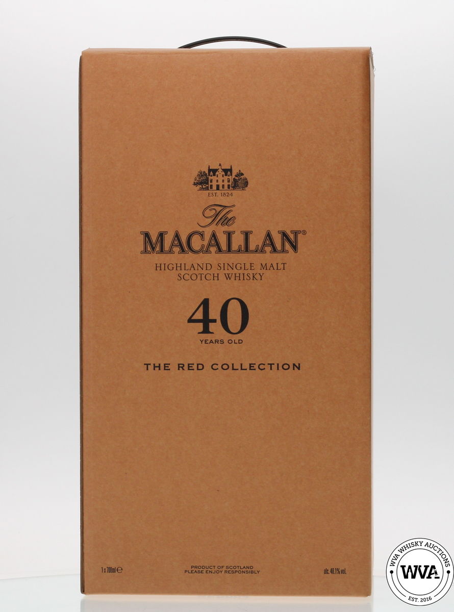 MACALLAN 40 YEAR OLD - THE RED COLLECTION