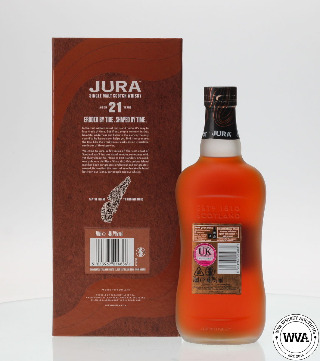 JURA 21 YEAR OLD TIDE
